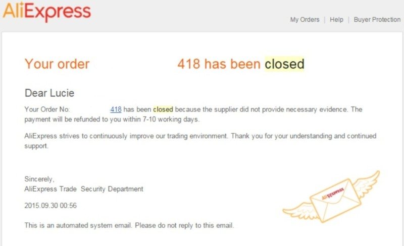 19-Vraceni-penez-z-Aliexpress zmrazena objednavka