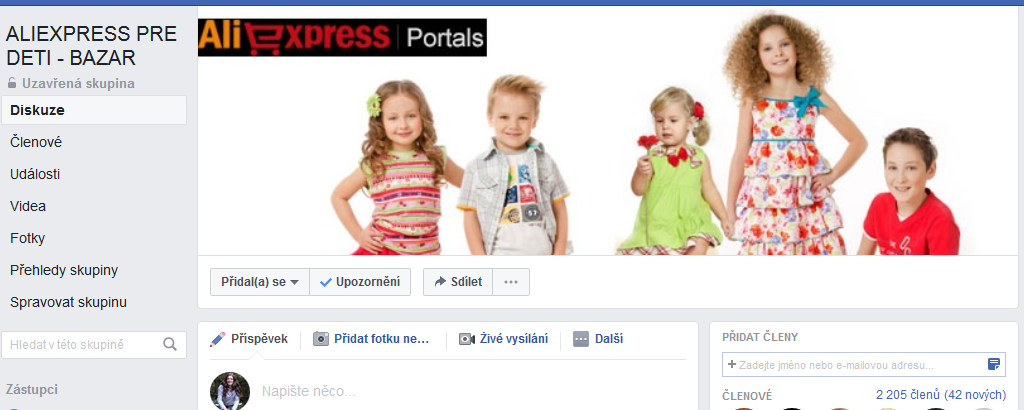 Aliexpress Pre Deti BAZAR