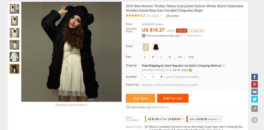 Aliexpress obleceni podzim sukne saty svetr01