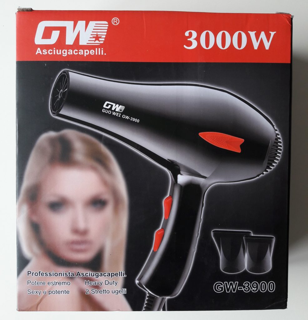GearBest review hair dryer 5