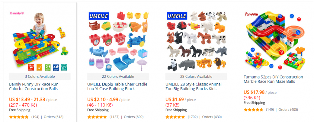 Lego model DUPLO aliexpress