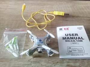 WiFi mini dron CHEERSON CX-10W