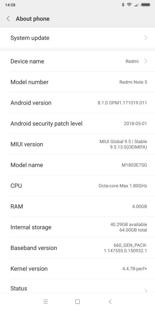 Xiaomi Red Mi Note 5 64GB GearBest review recenze
