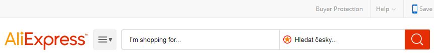 vyhledavani cesky aliexpress