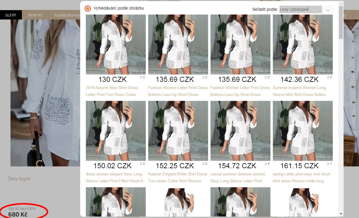 Vyhledavani podle obrazku Aliexpress kosile damske saty fashion 2a