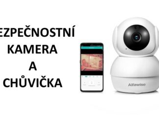 Alfawise domácí bezpečnostní kamera a chůvička v jednom Bezpecnostni kamera chuvicka Alfawise Gearbest cina CZ