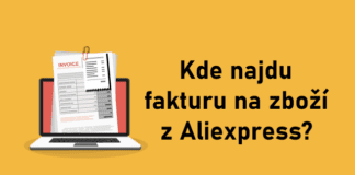 Faktura Invoice Aliexpress download stahnout CZ kde