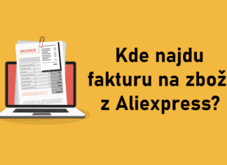 55. Kde najdu fakturu na zboží z Aliexpress? Faktura Invoice Aliexpress download stahnout CZ kde