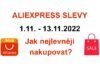 Sale Kupony coupon center Aliexpress slevovy kod 11.11.2022 CZ